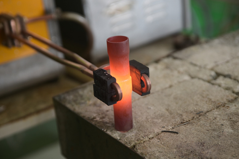 Brass nuts and pins brazing