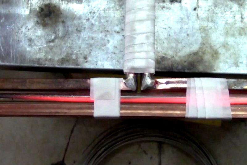 Annealing of stainless steel pipe